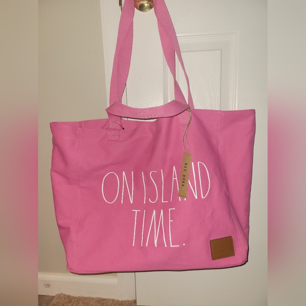 Rae Dunn Three Piece Beach Bag Set